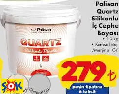 POLİSAN QUARTZ SİLİKONLU İÇ CEPHE BOYASI